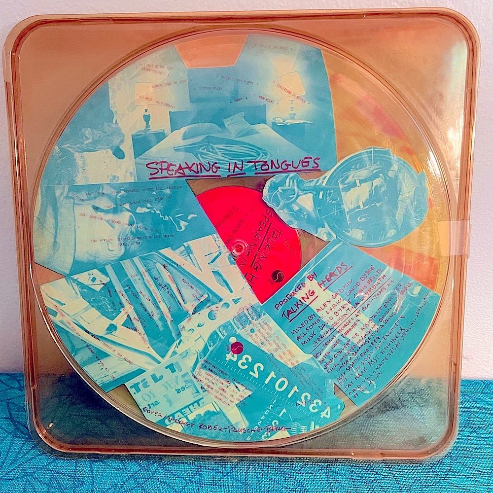 Rare Robert Rauschenberg -Talking Heads 1984 Limited Edition 12” Vinyl